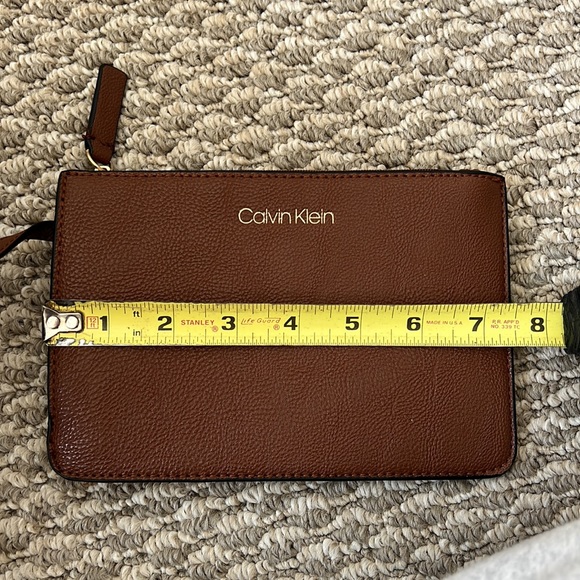 NWOT Calvin Klein Brown Purse - Picture 10 of 11